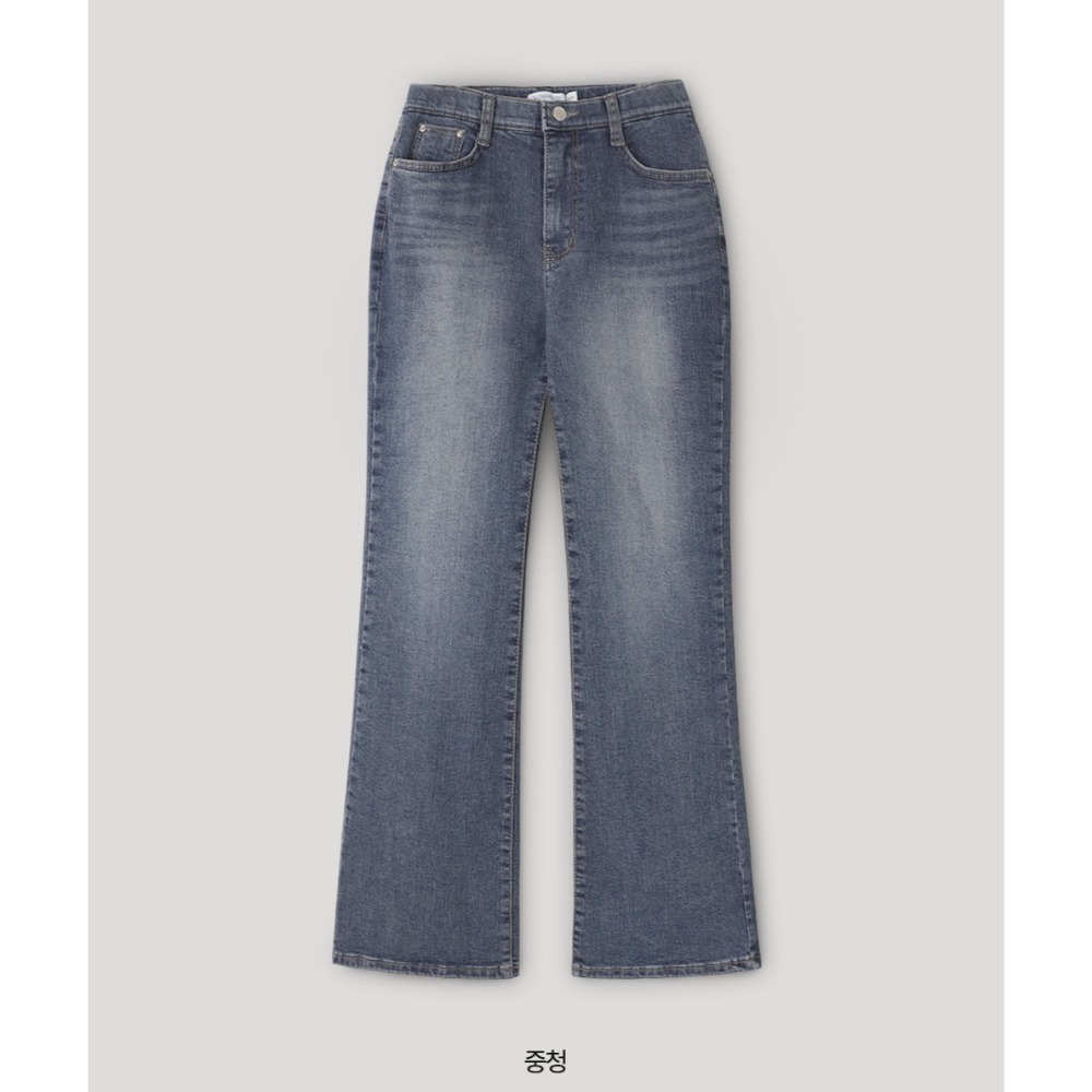 正韓製隱藏鬆緊帶靴型褲 pants （ slowand 自訂款 ） 나이브 히든밴딩 세미부츠컷 팬츠-規格圖11