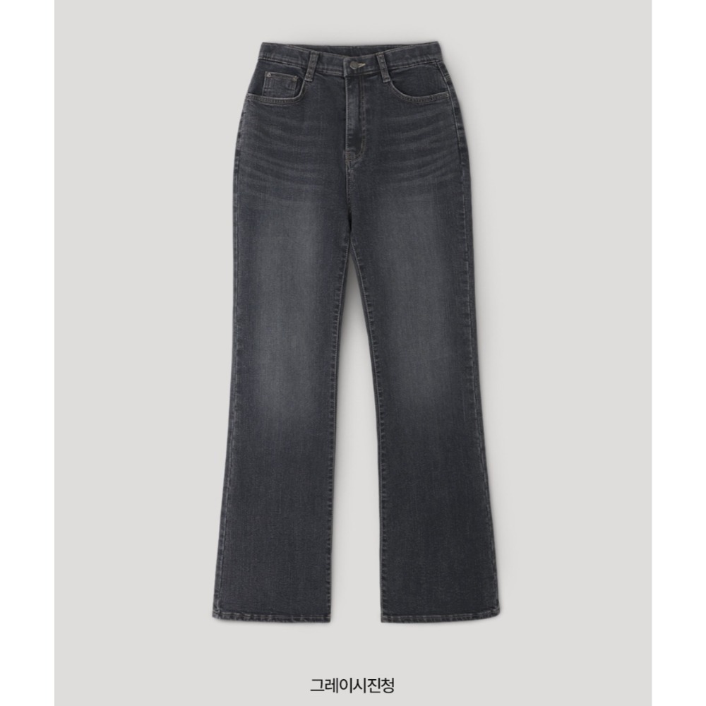 正韓製隱藏鬆緊帶靴型褲 pants （ slowand 自訂款 ） 나이브 히든밴딩 세미부츠컷 팬츠-規格圖11