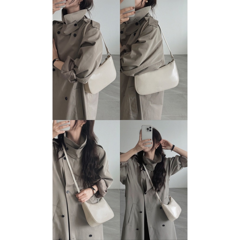 #LENTO. Two-and All day Bag 新版流浪包 ( slowand 自訂款 ) 長短背帶 側背包-細節圖2