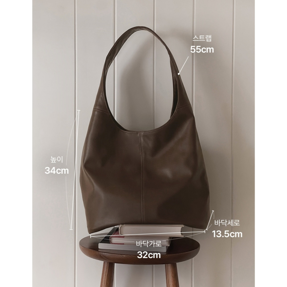 #LENTO. Modern Shape Leather Bag 復古感手提單肩包 / slowand 自訂款 側背包-細節圖4