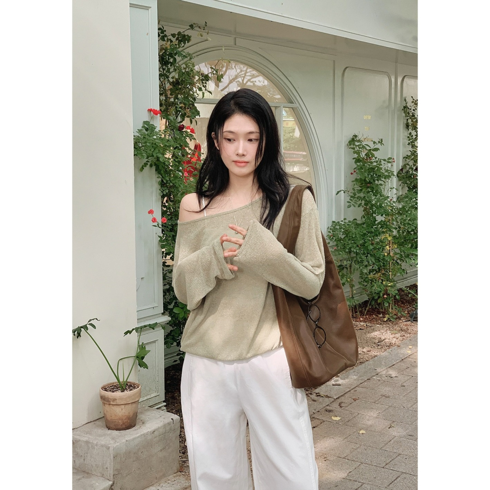 #LENTO. Modern Shape Leather Bag 復古感手提單肩包 / slowand 自訂款 側背包-細節圖6