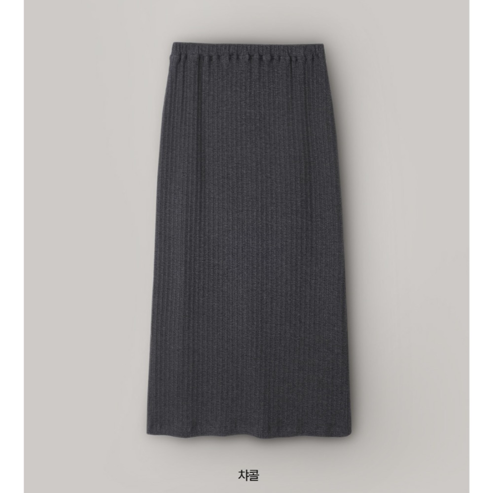 正韓製 All Day 針織長裙 skirt 2色 ( slowand 自訂款 ) 2種裙長-規格圖11