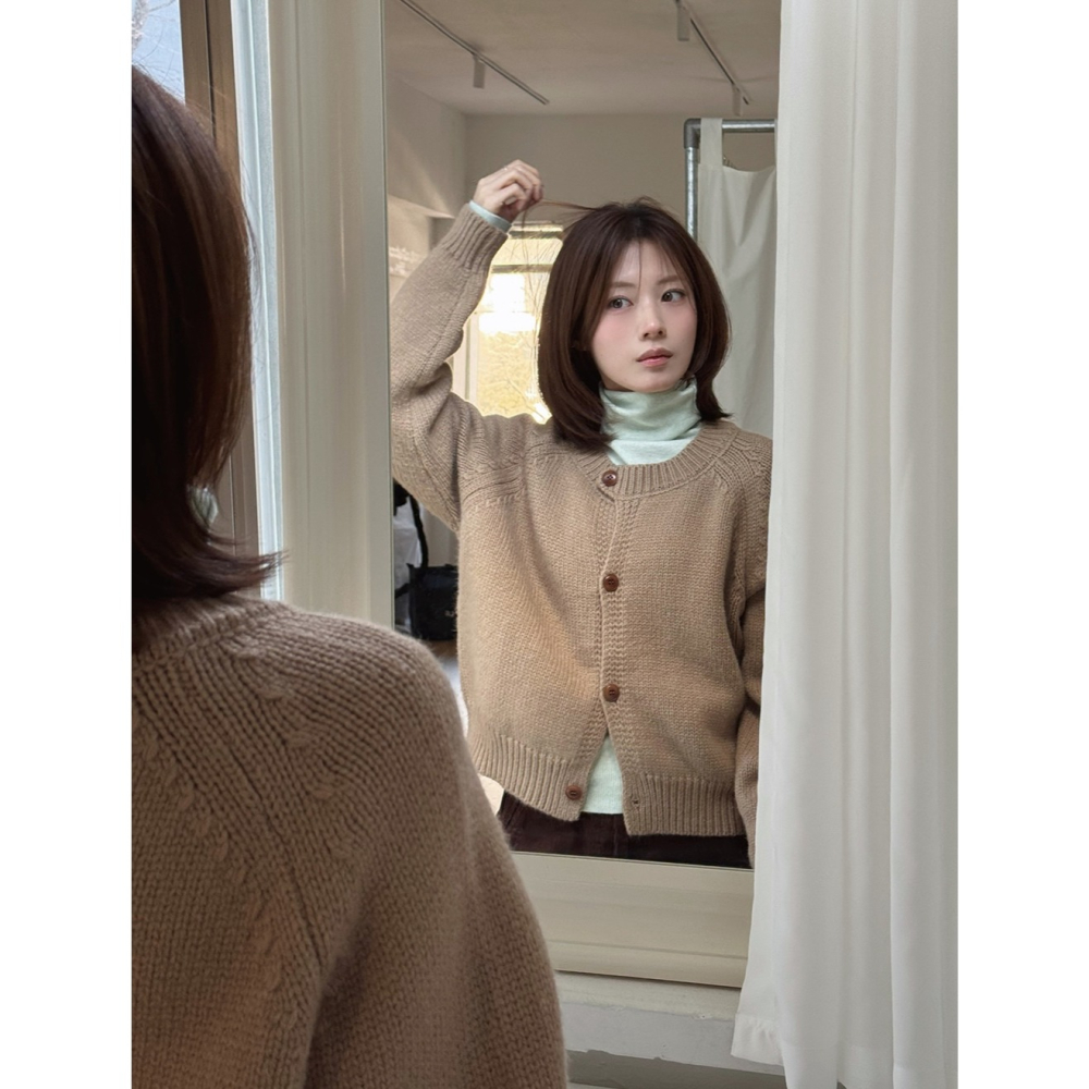 極致柔軟高領針織上衣 knit 7色 / 앤드 소프트 터틀넥니트-細節圖9