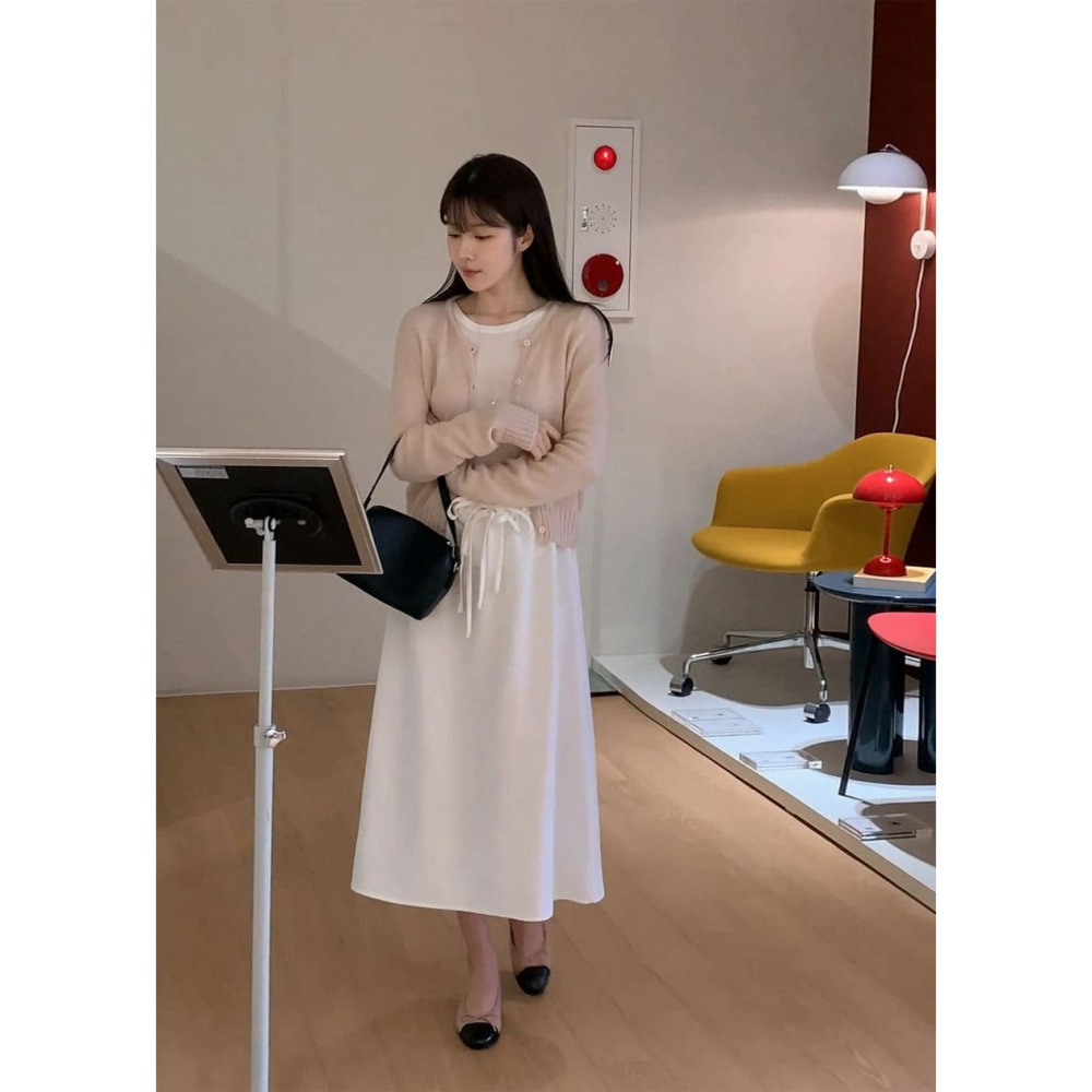 正韓製蓬鬆感微透膚針織外套 cardigan 3色 / cherrykoko 그릭 모헤어 가디건-細節圖9