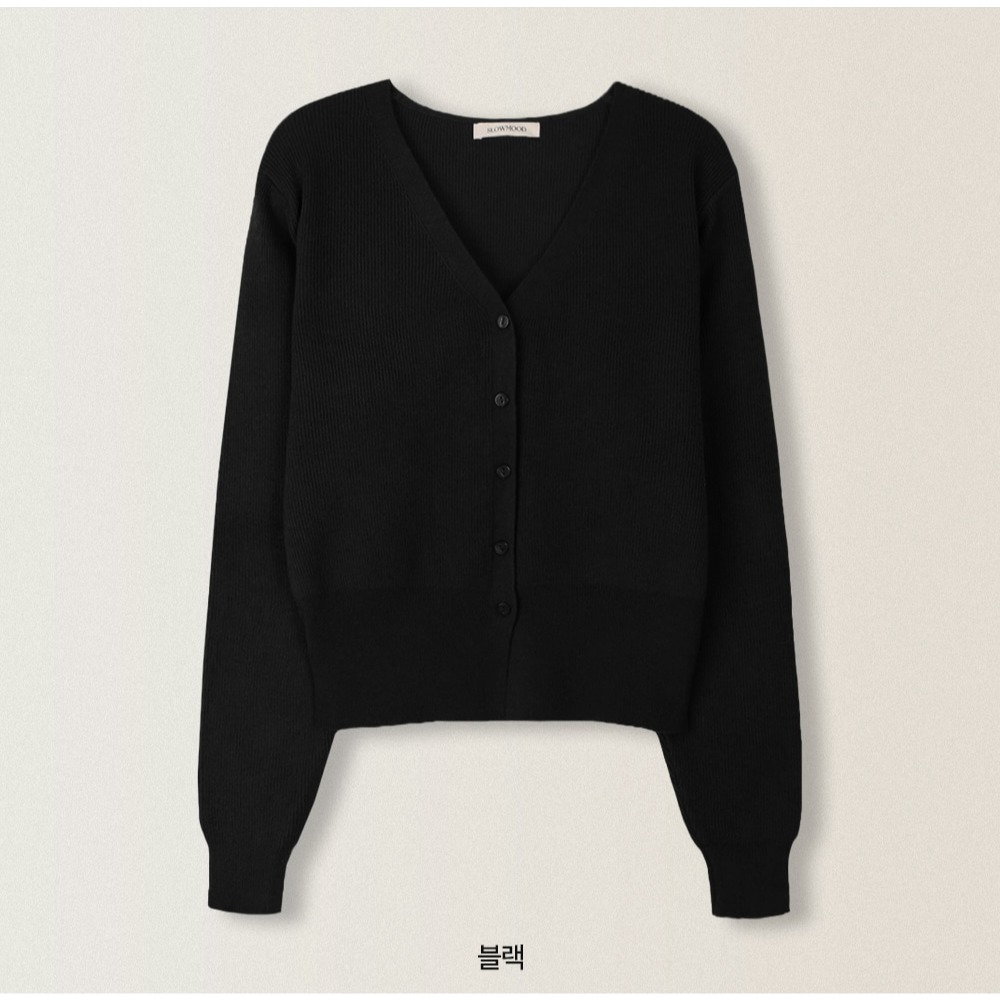 修身款可機洗針織外套 cardigan 9色 / slowand 워셔블 여리핏 골지가디건-規格圖8