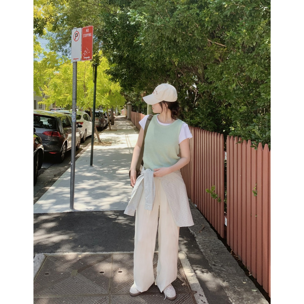 正韓製標準答案短袖上衣 tee 10色 / slowand 랄프 베이직 코튼티셔츠-細節圖8