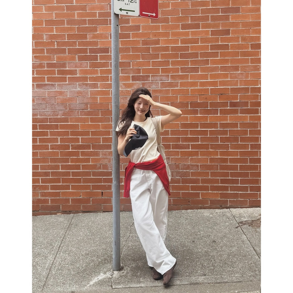 正韓製標準答案短袖上衣 tee 10色 / slowand 랄프 베이직 코튼티셔츠-細節圖10