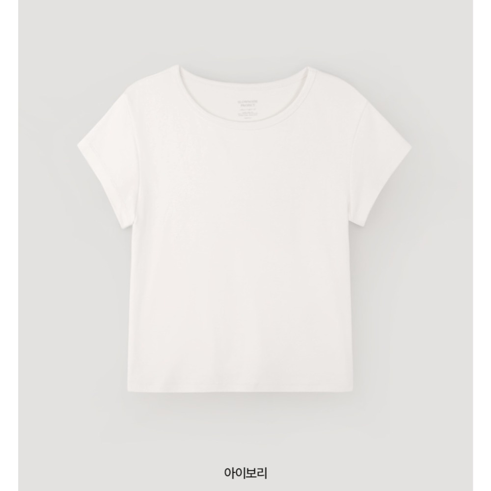 正韓製標準答案短袖上衣 tee 10色 / slowand 랄프 베이직 코튼티셔츠-規格圖11