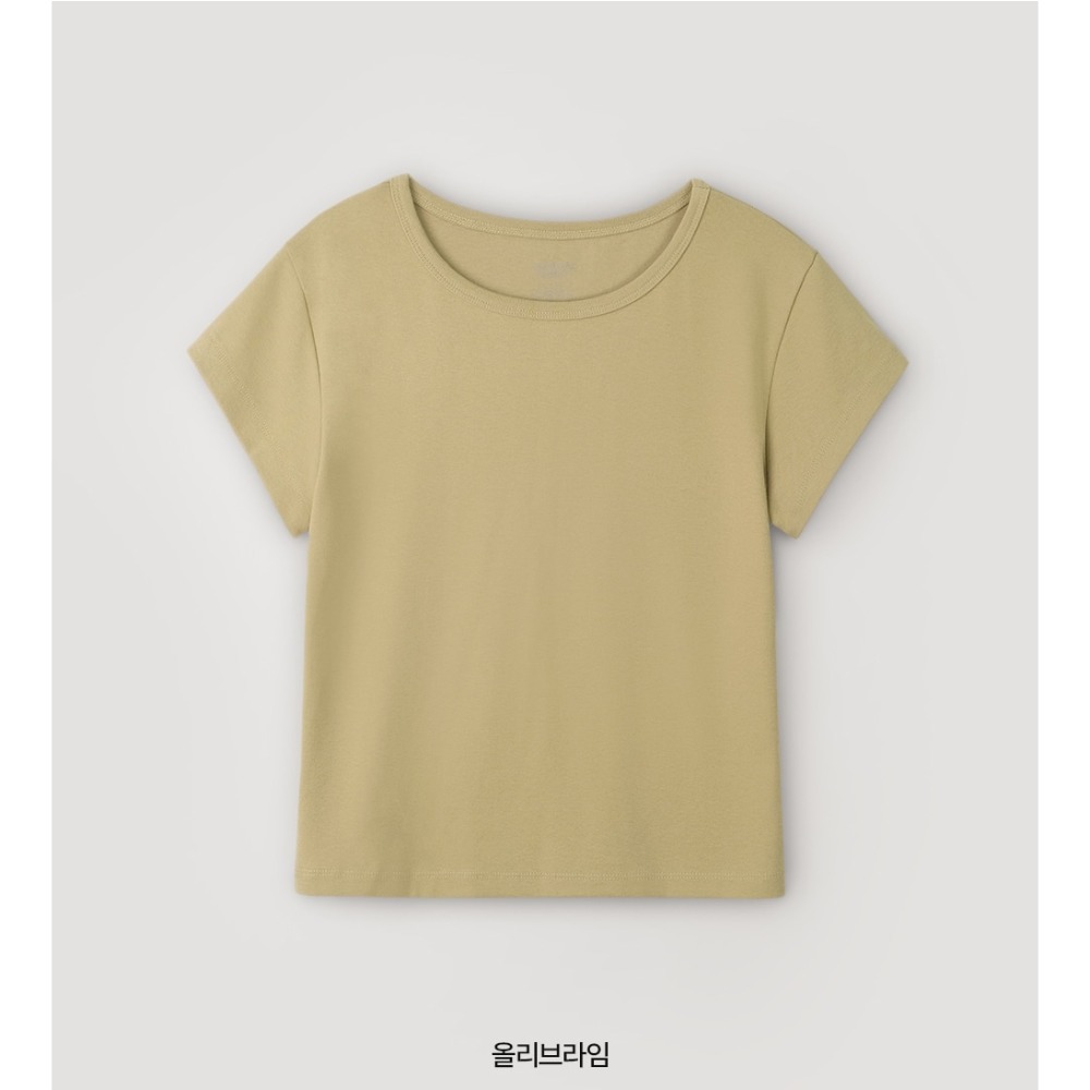 正韓製標準答案短袖上衣 tee 10色 / slowand 랄프 베이직 코튼티셔츠-規格圖11