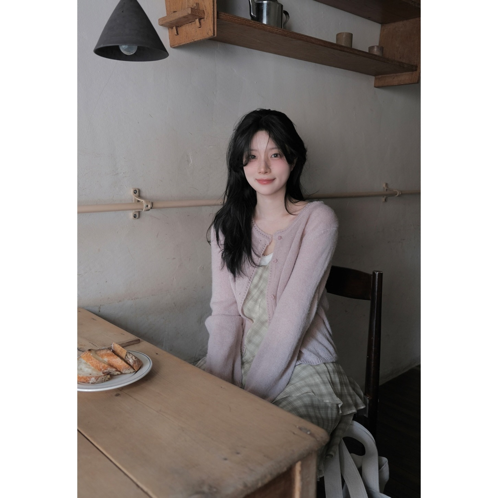 層疊雪紡細肩帶洋裝 dress / slowand 티커 쉬폰레이스 뷔스티에 원피스-細節圖10