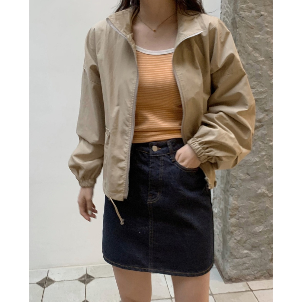 正韓製橫條紋細肩帶背心 sleeveless 5色 / slowand 해브 스트라이프 슬리브리스-細節圖11