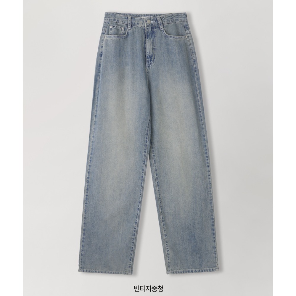 🏆No.1夏季丹寧 正韓製2種褲長薄款牛仔褲 pants 3色 / slowand 투데이 썸머라이트 데님팬츠-規格圖11