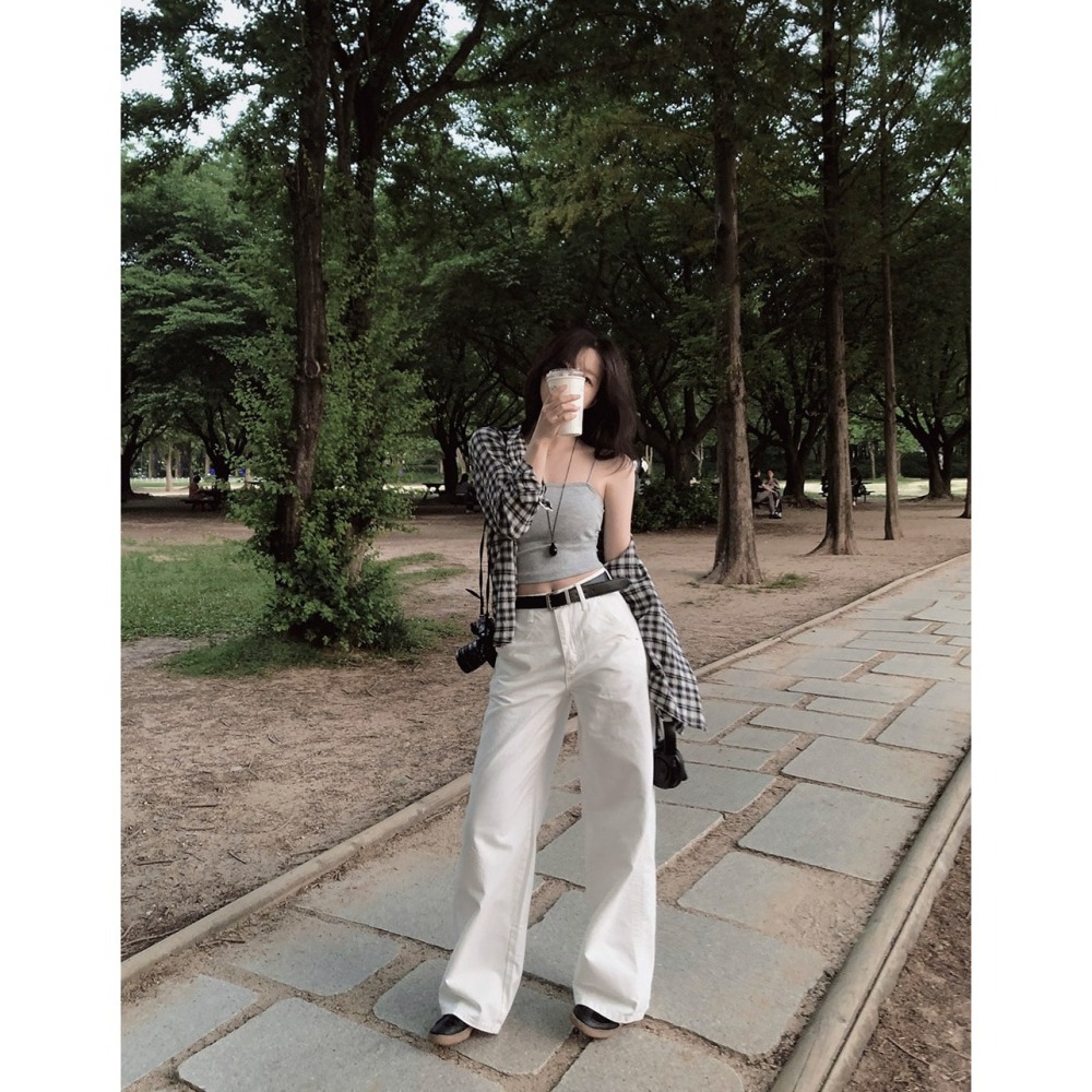正韓製NAS寬鬆長褲 pants / slowand 나스 디테일러 와이드팬츠-細節圖6