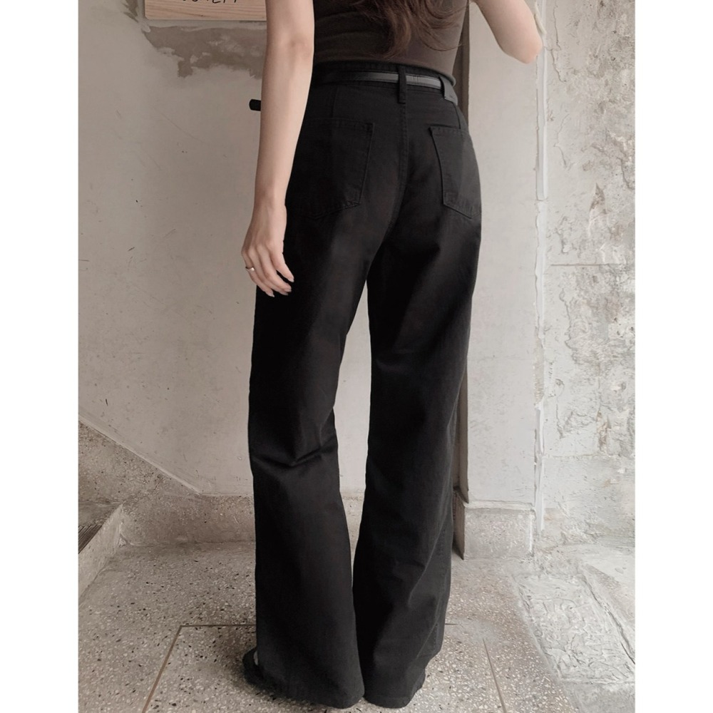 正韓製NAS寬鬆長褲 pants / slowand 나스 디테일러 와이드팬츠-細節圖10