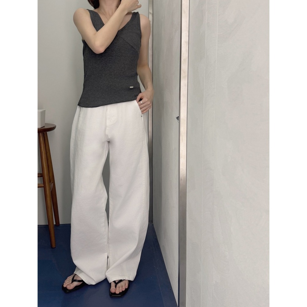 正韓製NAS寬鬆長褲 pants / slowand 나스 디테일러 와이드팬츠-細節圖11