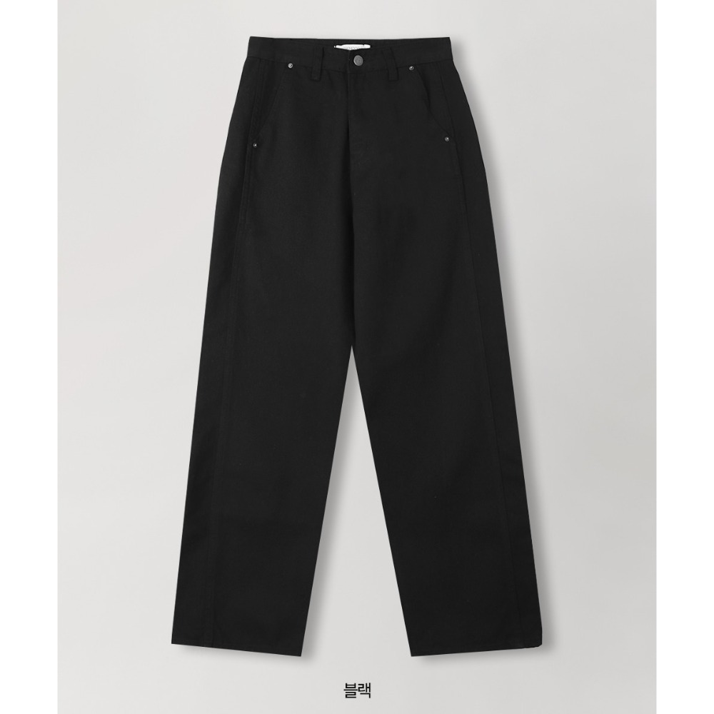 正韓製NAS寬鬆長褲 pants / slowand 나스 디테일러 와이드팬츠-規格圖11