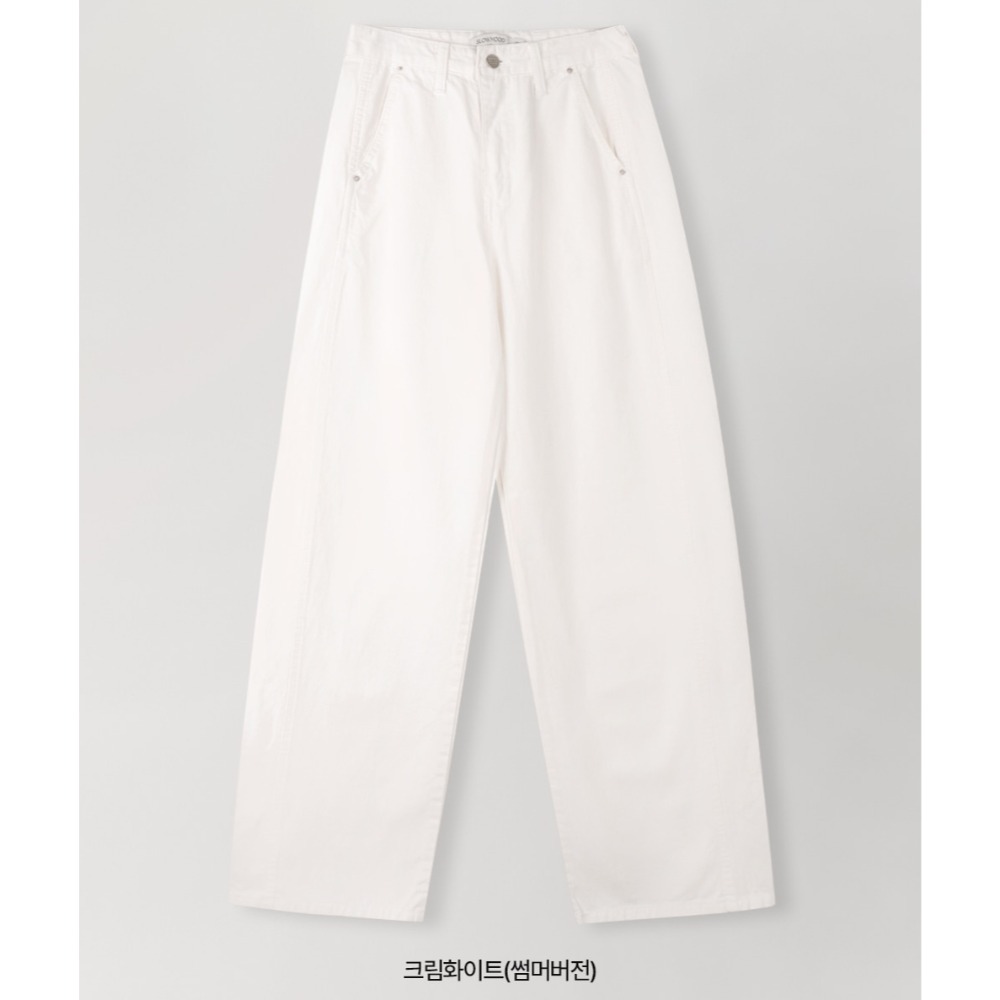 正韓製NAS寬鬆長褲 pants / slowand 나스 디테일러 와이드팬츠-規格圖11
