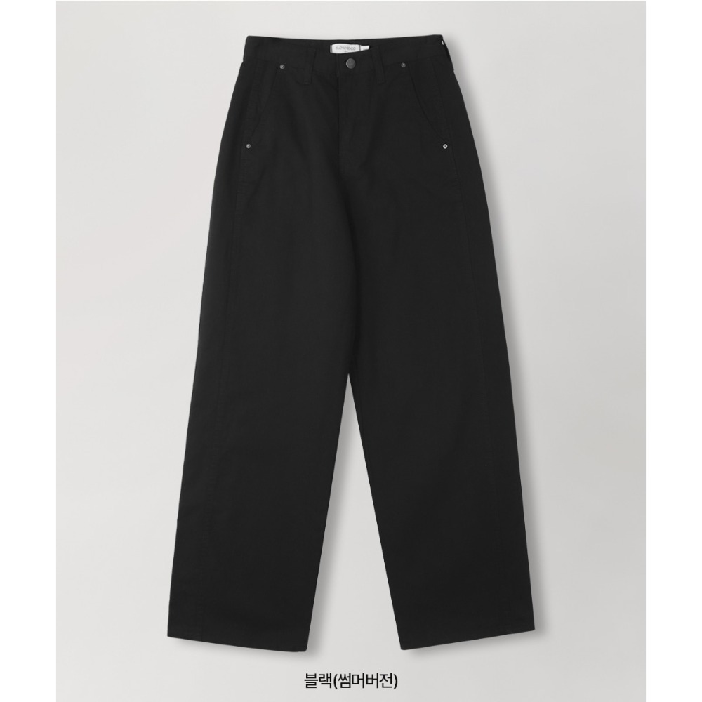 正韓製NAS寬鬆長褲 pants / slowand 나스 디테일러 와이드팬츠-規格圖11