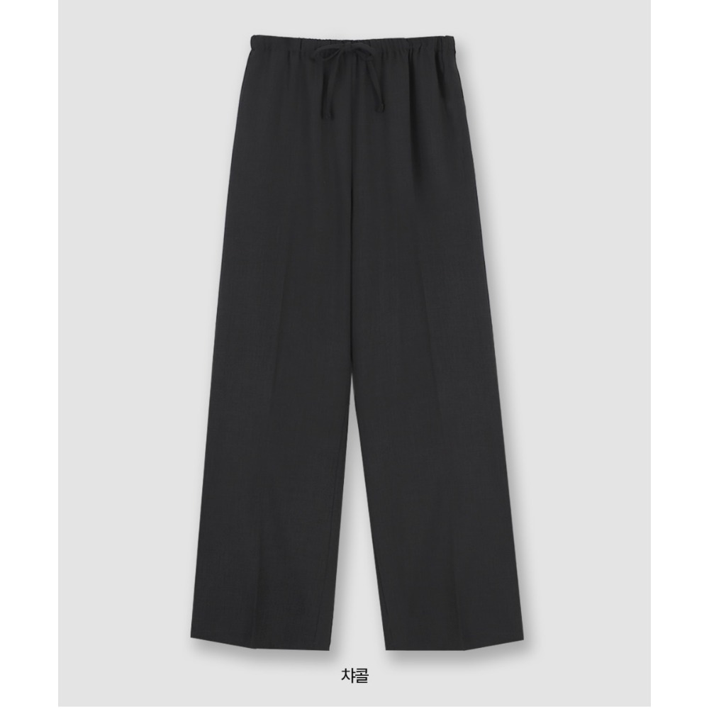 正韓製2種褲長透氣亞麻寬鬆長褲 pants 7色 /slowand 쿨썸머 린넨 트레이닝팬츠-規格圖11