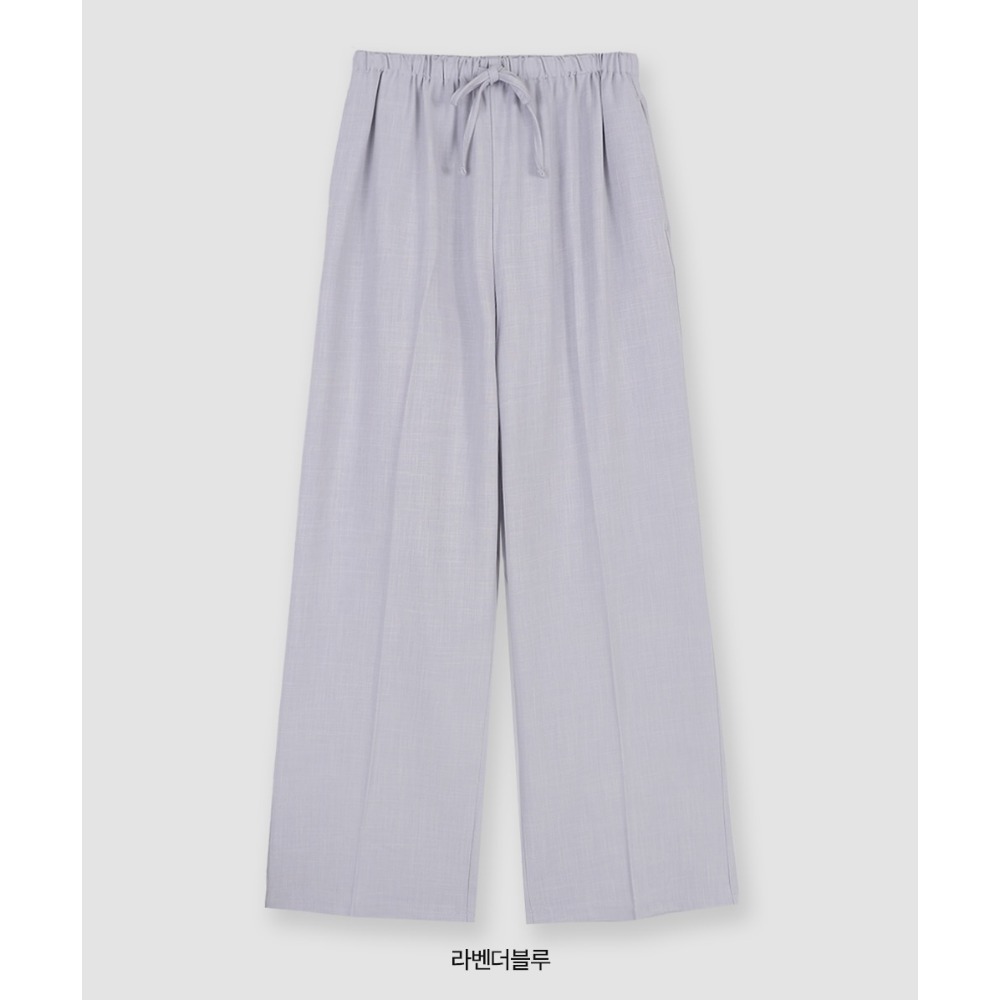 正韓製2種褲長透氣亞麻寬鬆長褲 pants 7色 /slowand 쿨썸머 린넨 트레이닝팬츠-規格圖11