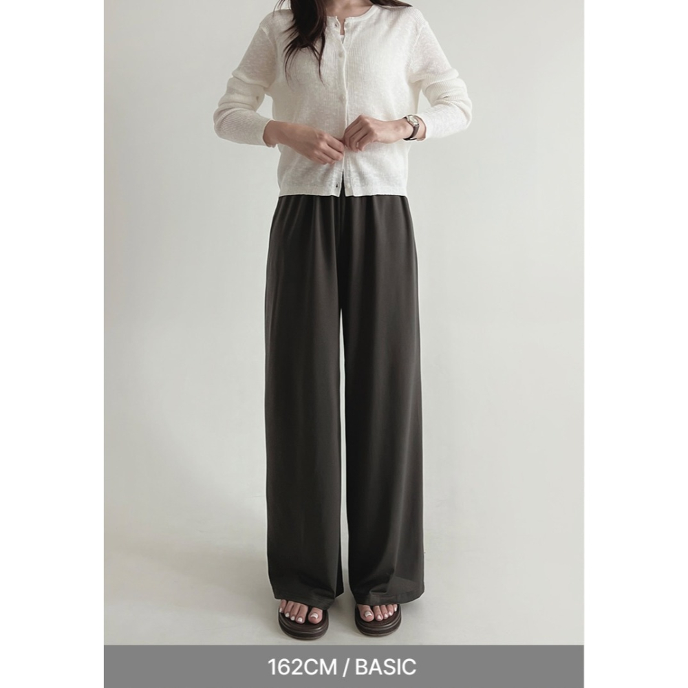特價🌙 3種褲長Q彈寬褲超輕量運動長褲 pants / slowand 쫀득와이드 경량 트레이닝팬츠-細節圖4
