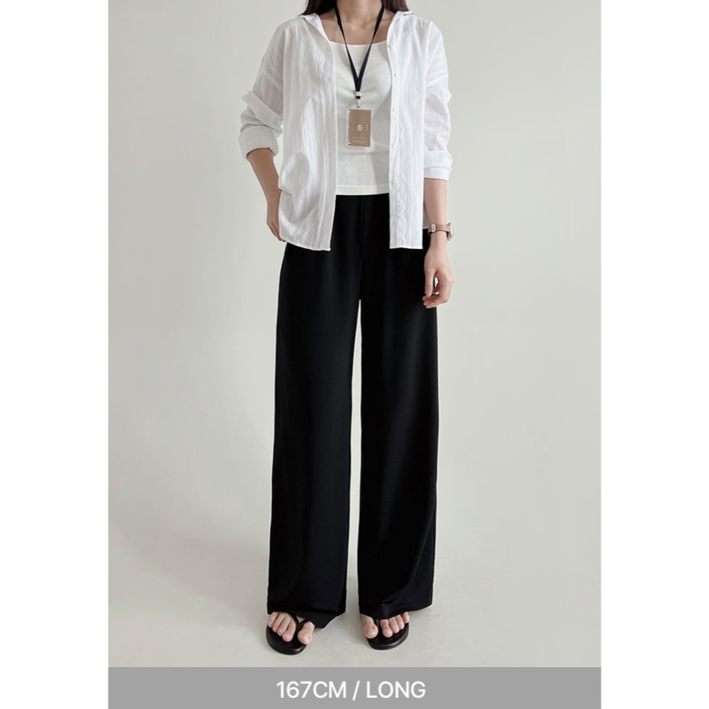 特價🌙 3種褲長Q彈寬褲超輕量運動長褲 pants / slowand 쫀득와이드 경량 트레이닝팬츠-細節圖5