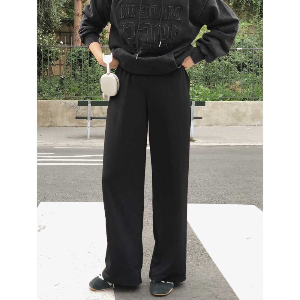 特價🌙 3種褲長Q彈寬褲超輕量運動長褲 pants / slowand 쫀득와이드 경량 트레이닝팬츠-細節圖6