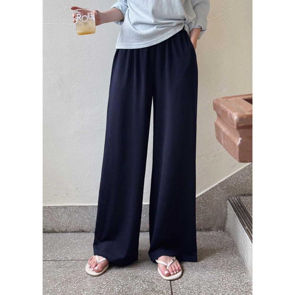 特價🌙 3種褲長Q彈寬褲超輕量運動長褲 pants / slowand 쫀득와이드 경량 트레이닝팬츠-細節圖10