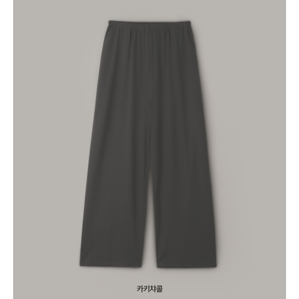 特價🌙 3種褲長Q彈寬褲超輕量運動長褲 pants / slowand 쫀득와이드 경량 트레이닝팬츠-規格圖11