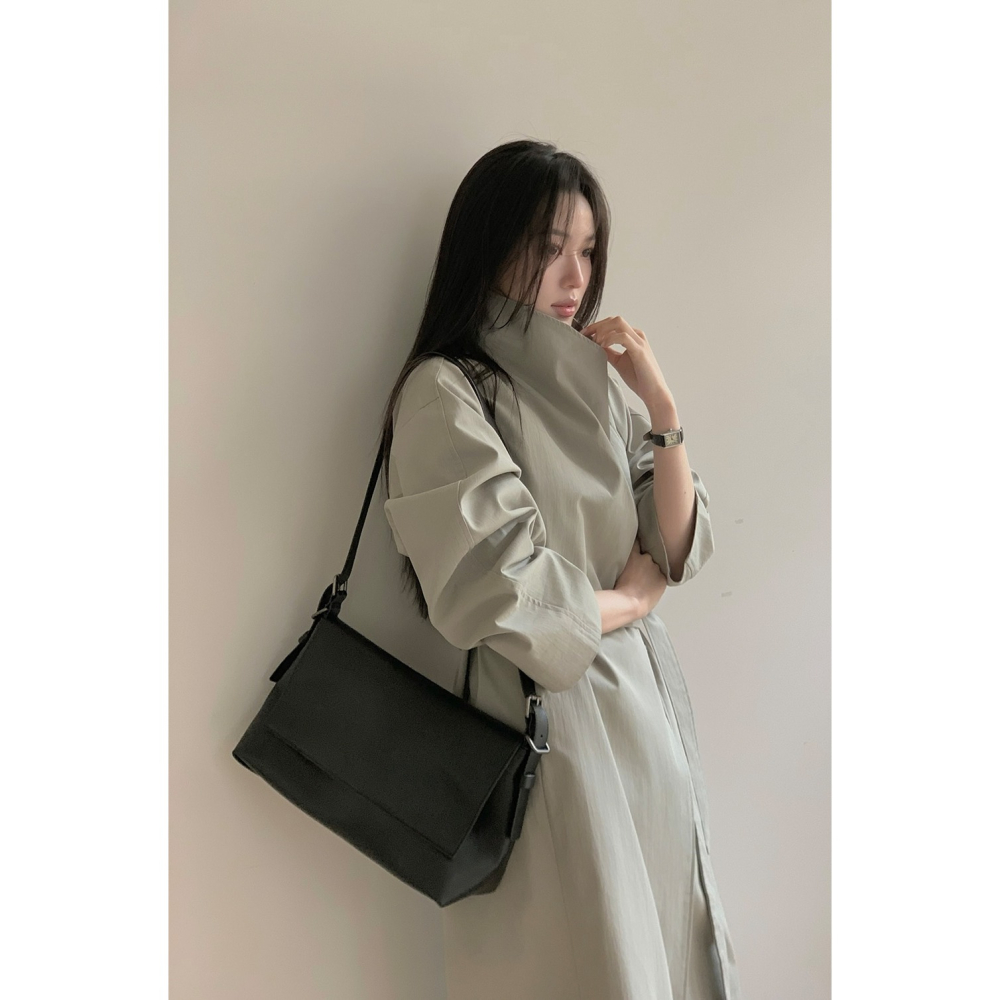 LENTO Modern & Classic Flap Leather Bag 法式經典翻蓋皮包-細節圖6