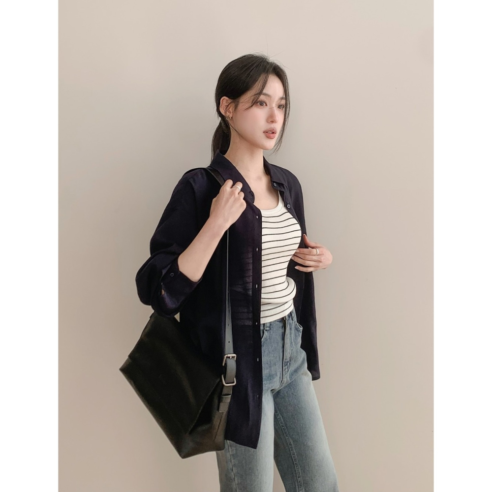LENTO Modern & Classic Flap Leather Bag 法式經典翻蓋皮包-細節圖7