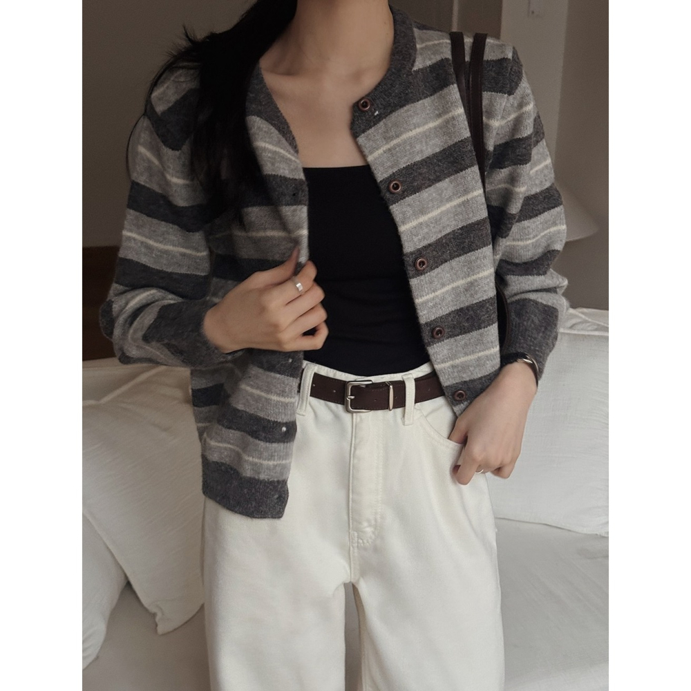LENTO 正韓製無季節麂皮腰帶 belt 2色 / #LENTO. 시즌리스 볼드업 스웨이드 벨트-細節圖10