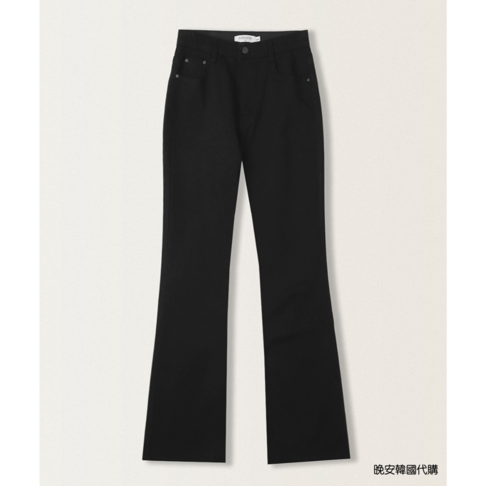 闆娘推薦 -3KG奶酪系列鬆緊腰靴型褲 pants  / slowand 치즈 세미부츠컷 올데이팬츠-規格圖1