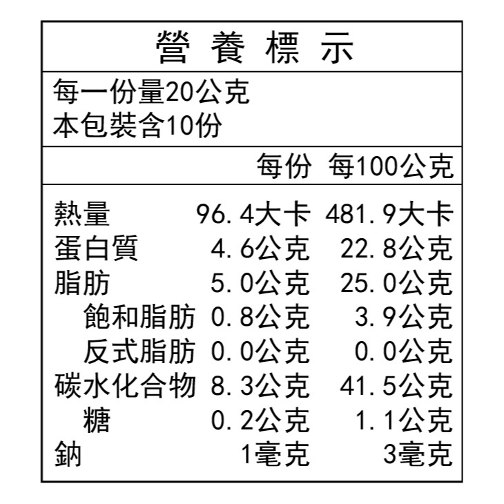 薌園 無加糖黑玉米芝麻豆漿粉(20gx10入)/袋-細節圖2