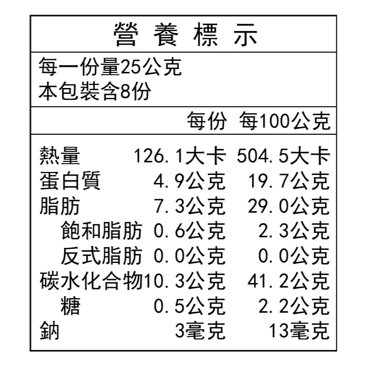 薌園 無加糖杏仁粉(25gx8入)/袋-細節圖2