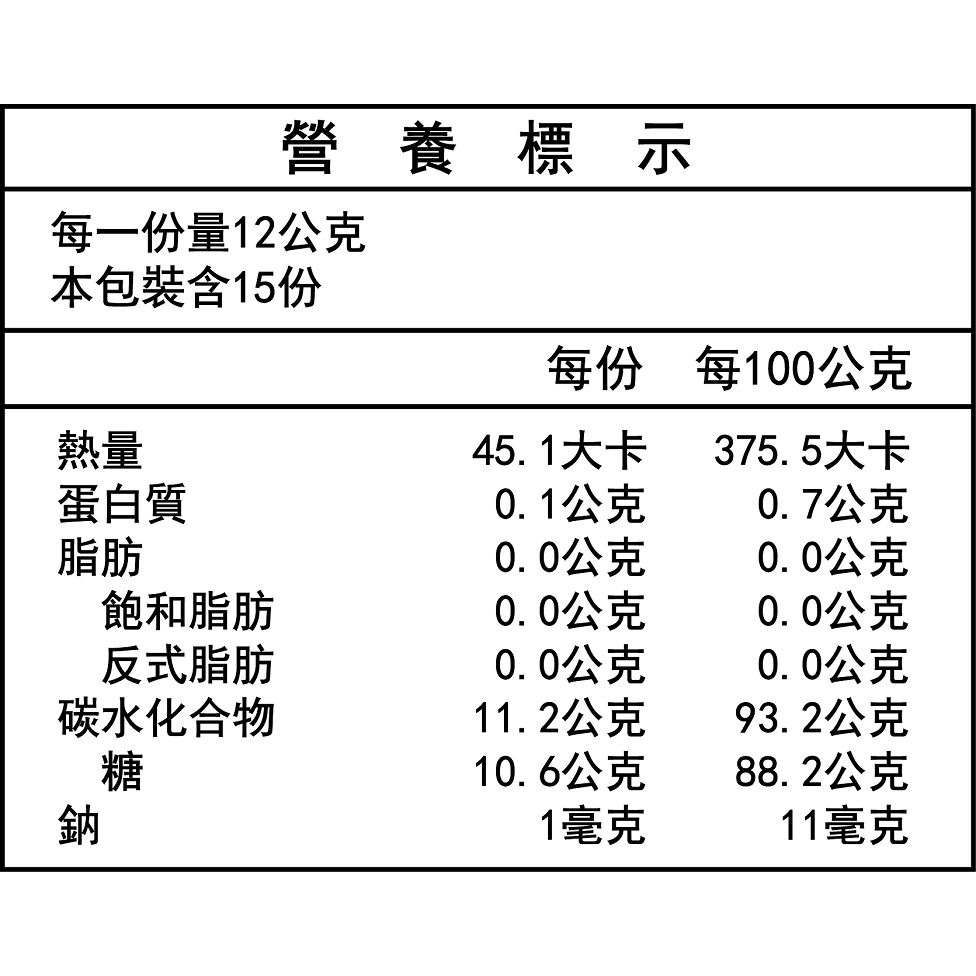 薌園 特濃黑糖老薑茶(12 公克X15 包入)/袋-細節圖2