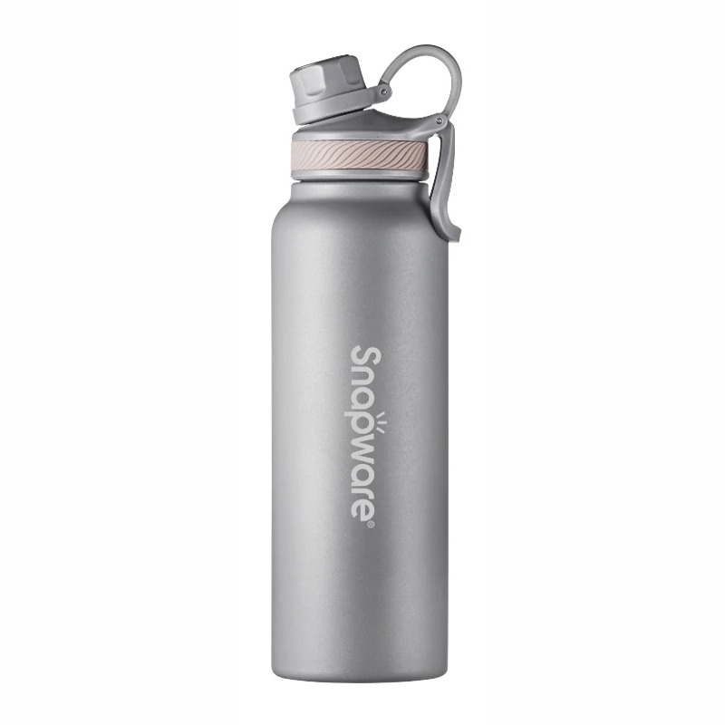 康寧 SNAPWARE 酷動手提不鏽鋼大容量保溫瓶 1200ml-規格圖4