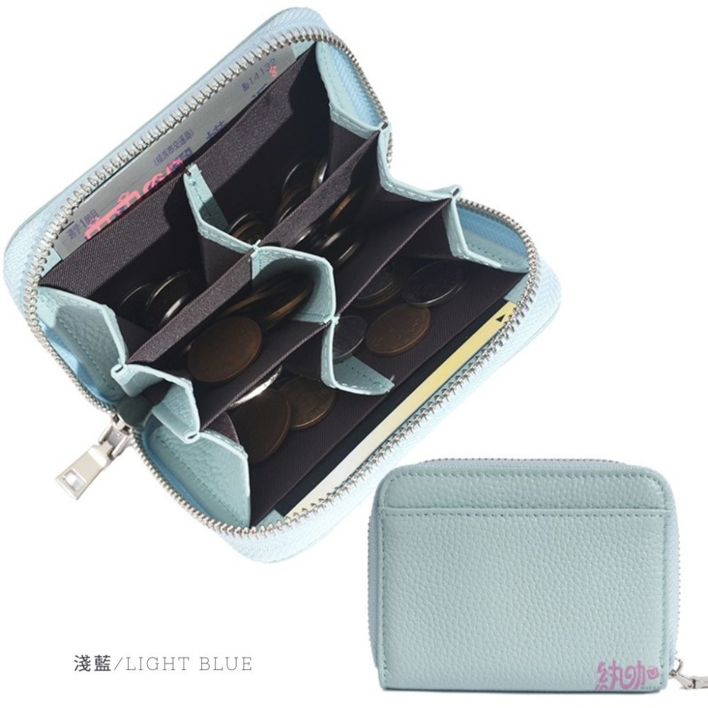 紈咖 日韓 多功能 零錢包 卡夾 卡包 名片夾 小皮夾 零錢包  錢包女 卡包 卡片夾 小錢包 硬幣分類-細節圖7