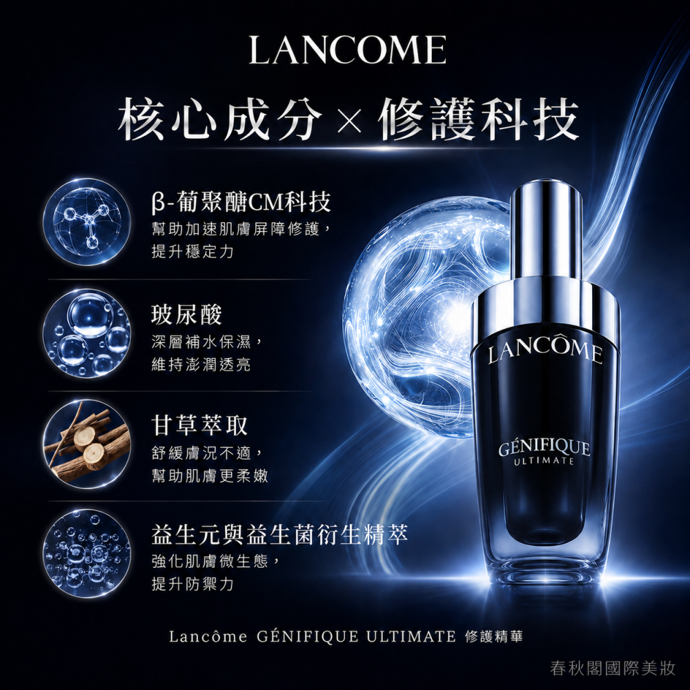 LANCOME 蘭蔻 超極限肌因賦活露100ml 新版小黑瓶PRO 國際航空版-細節圖7
