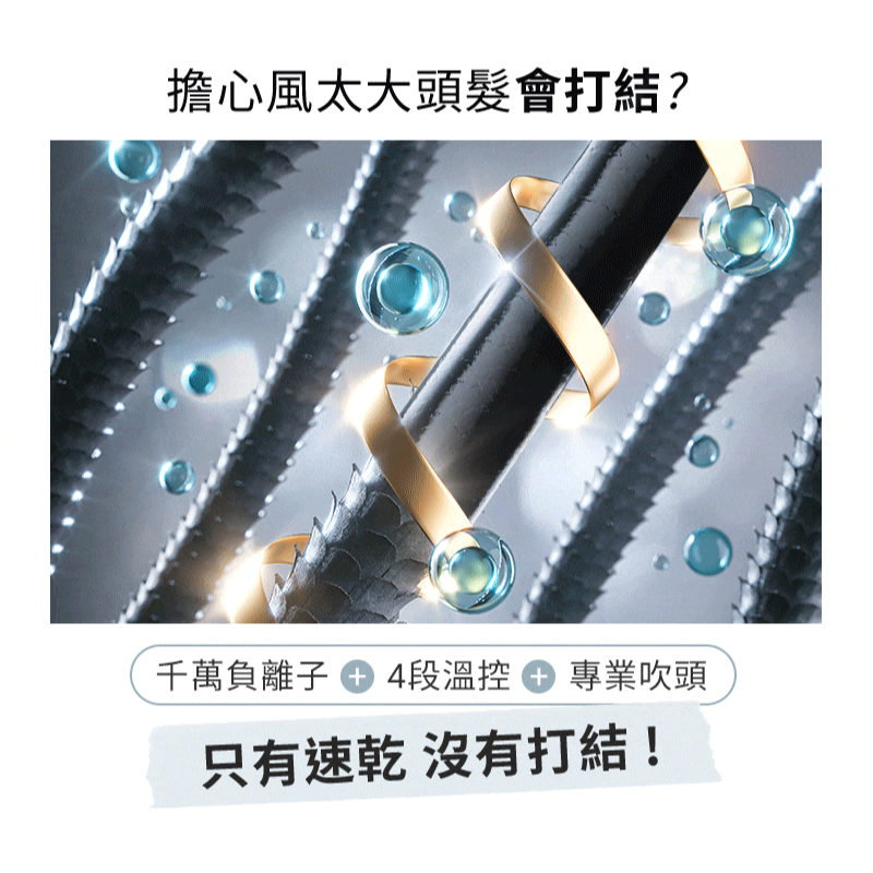 Dream Trend 凱夢 AI智能高速負離子吹風機 兩色任選-細節圖4