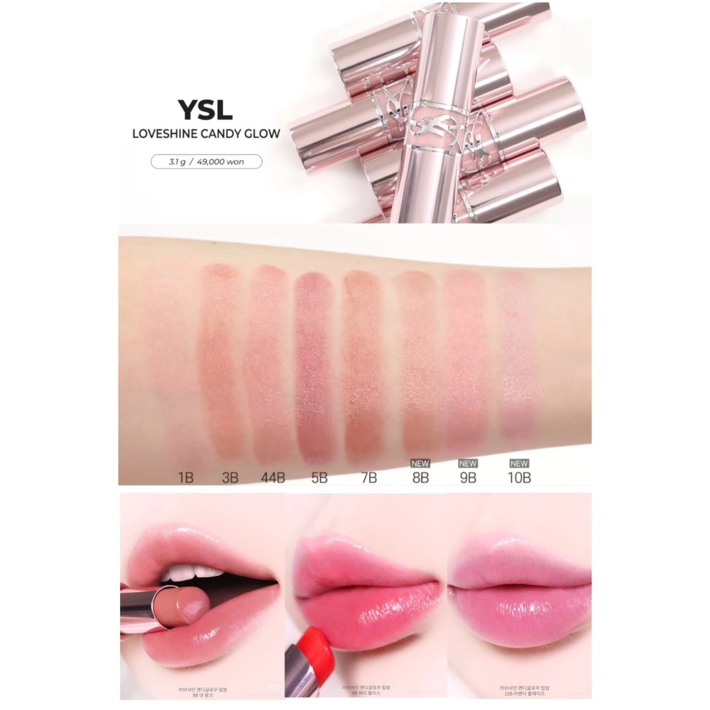 【限時購】YSL 情挑誘光潤唇膏1.6g 體驗版 國際航空版 8色任選-細節圖5