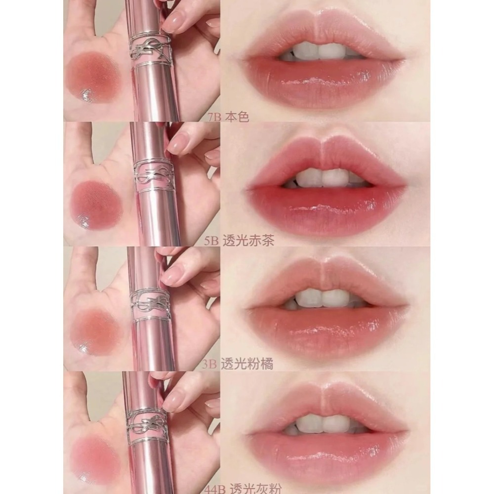 【限時購】YSL 情挑誘光潤唇膏1.6g 體驗版 國際航空版 8色任選 2入組-細節圖2