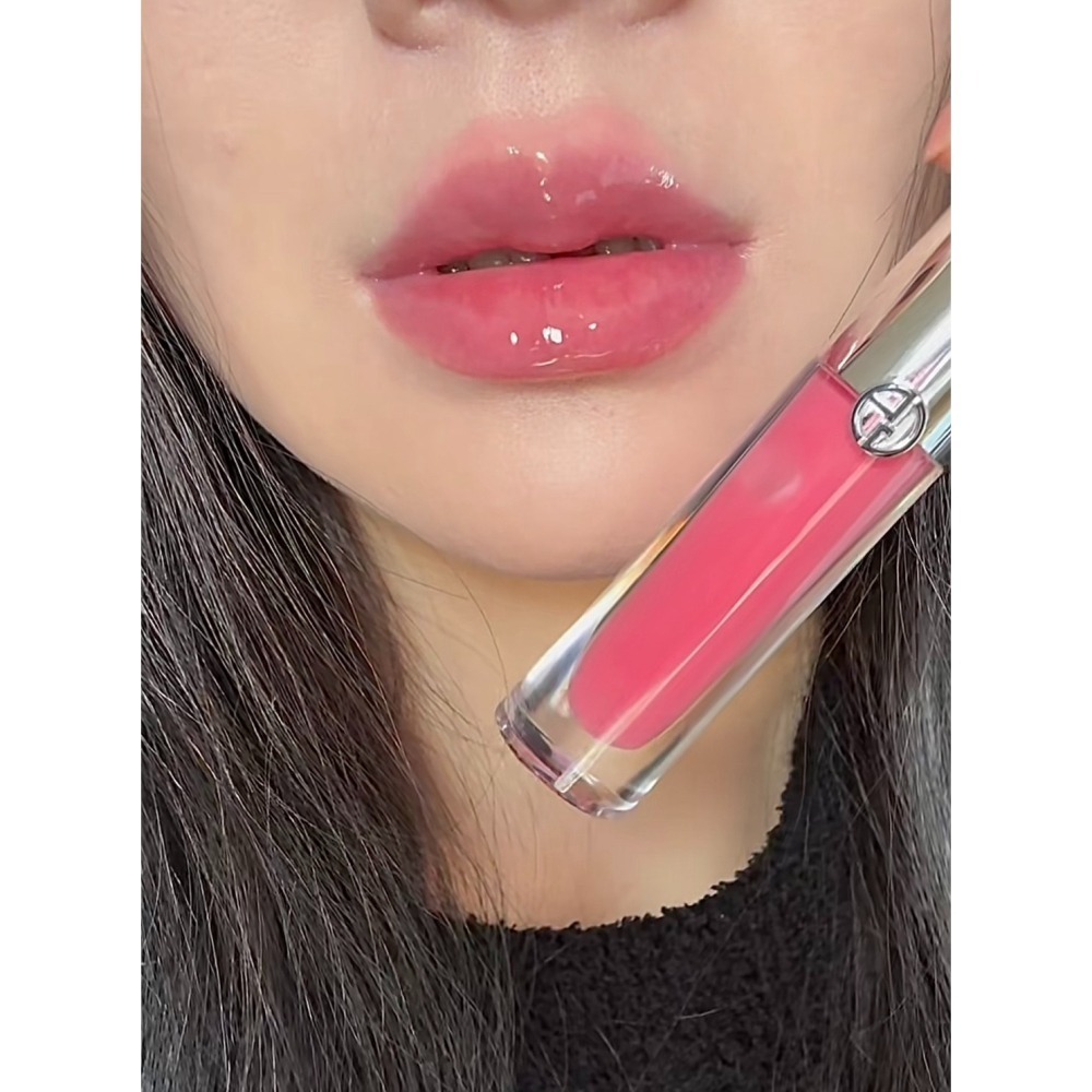 【限時購】Giorgio Armani 亞曼尼 訂製奢光潤唇蜜1ml  #02粉晶光 體驗裝-細節圖3