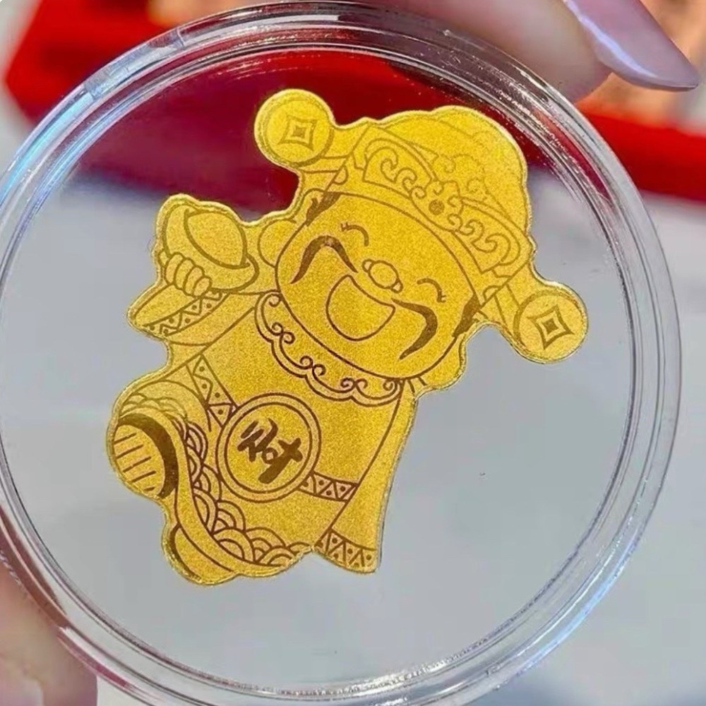 【高雄武廟過爐】發財金手機貼｜隨身招財小物 四款可選-細節圖6