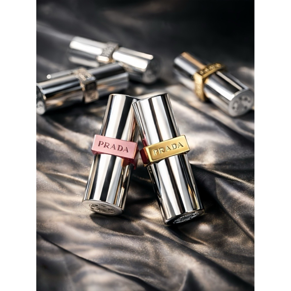PRADA 革紋極霧/尼龍柔霧/原生稜光水唇膏 1.6g 體驗版 國際航空版-細節圖6