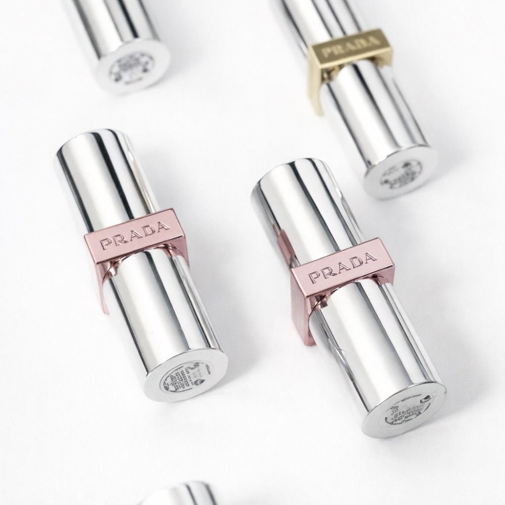 【限時購】PRADA 革紋極霧/尼龍柔霧/原生稜光水唇膏 1.6g 體驗版 國際航空版-細節圖5