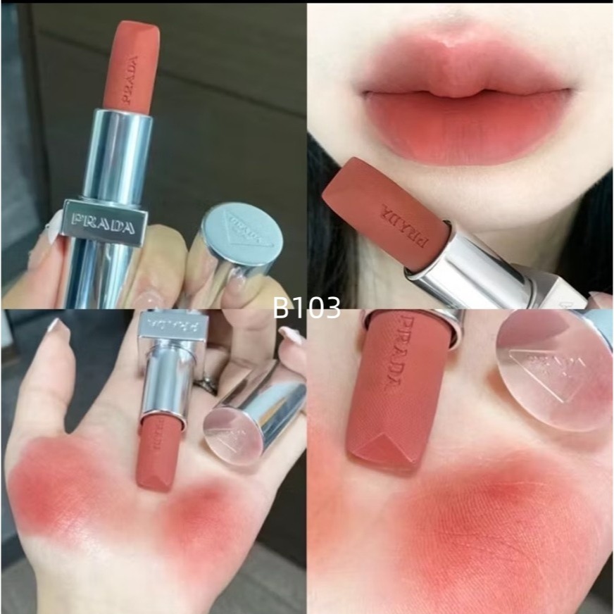 【7-ELEVEN 門市團購】PRADA 革紋極霧/尼龍柔霧/原生稜光水唇膏 1.6g*2支 體驗版-細節圖4