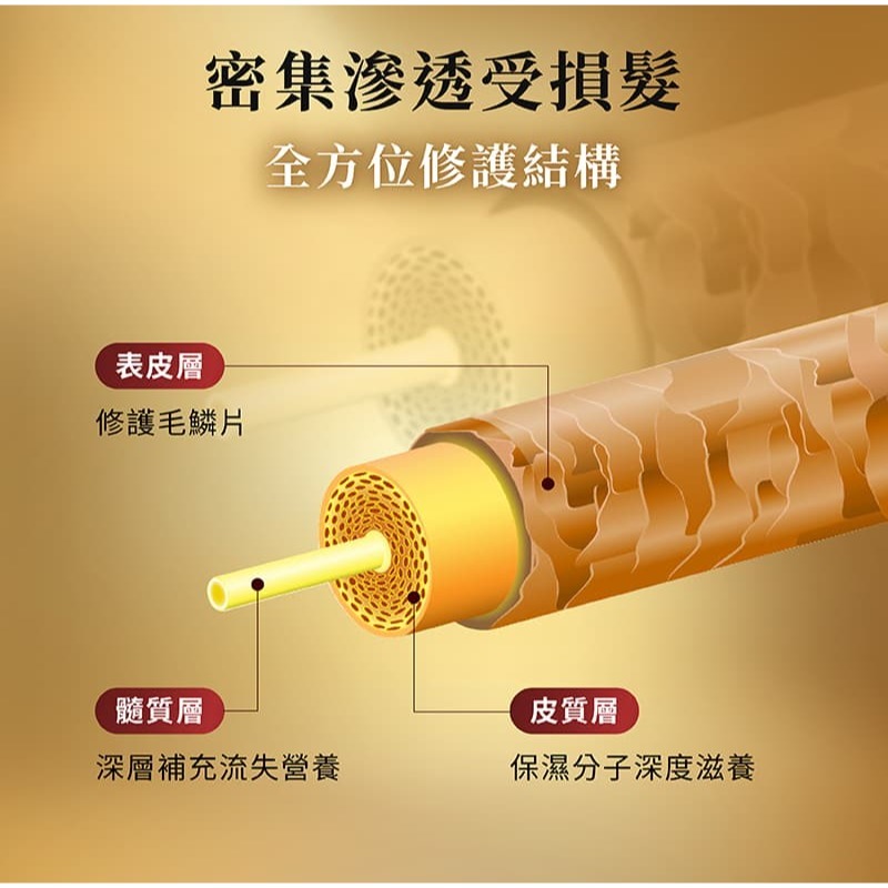 蜂王乳深層修護柔順組 皇家蜂王乳瞬柔洗髮浴300ml+髮膜200ml+送 果酸極致修護精華（經典） 5ml-細節圖10