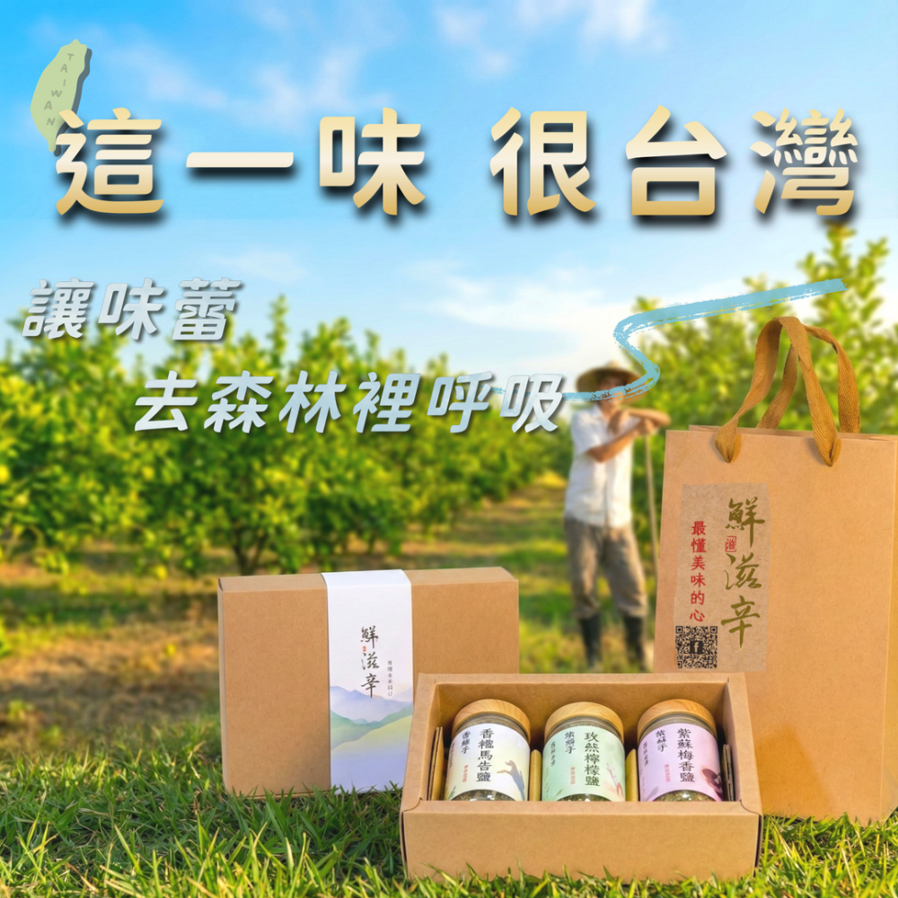 【鮮滋辛】天然香料禮盒三入組 健康伴手禮-細節圖2