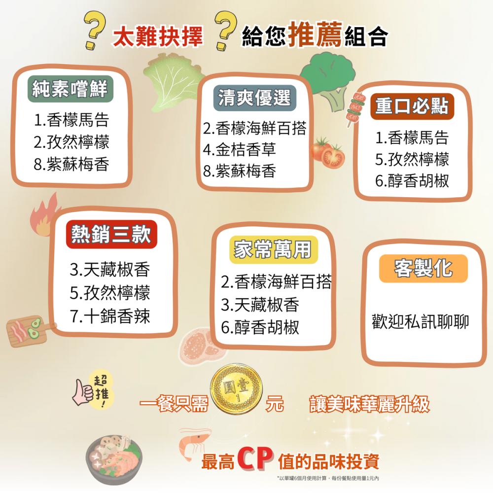 【鮮滋辛】天然香料禮盒三入組 健康伴手禮-細節圖5